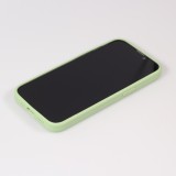 Coque iPhone 15 Pro - Soft Touch - Vert clair