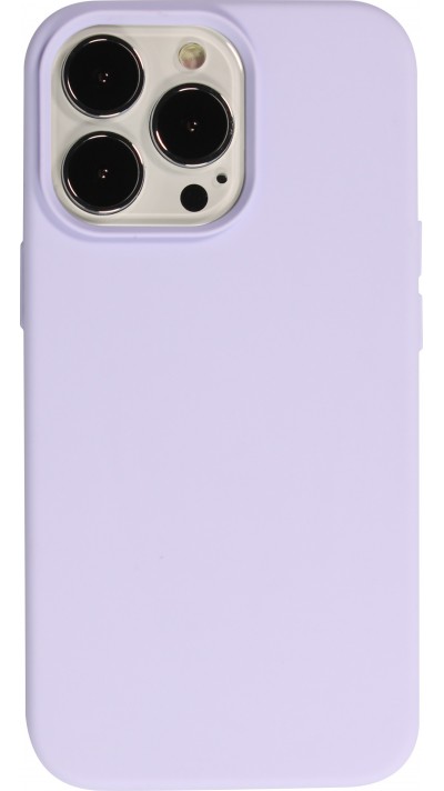 Coque iPhone 15 Pro Max - Silicone Mat - Violet clair