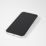 iPhone 13 Pro Max Case Hülle - Plastik ultra dünn semi-transparent matt - Weiss