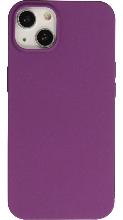 Coque iPhone 13 - Silicone Mat Rude - Violet