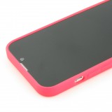 Coque iPhone 15 Plus - Silicone Mat - Rouge