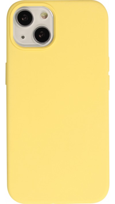 Coque iPhone 13 - Soft Touch - Jaune