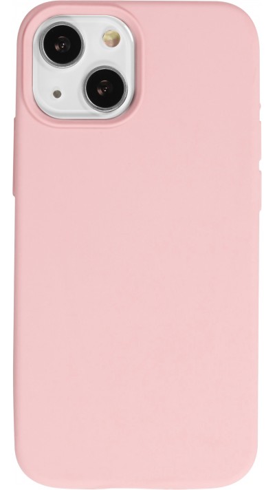 Coque iPhone 15 - Soft Touch - Rose clair