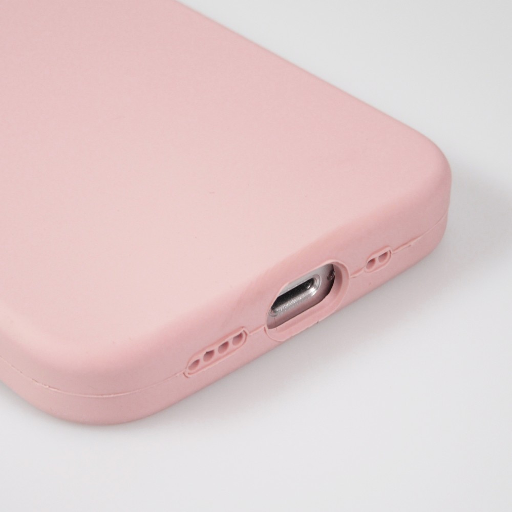 Coque iPhone 13 - Soft Touch - Rose clair