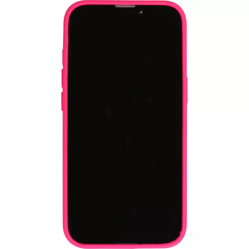 Coque iPhone 13 - Soft Touch - Rose foncé