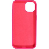 Coque iPhone 15 - Soft Touch - Rose foncé