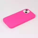 Coque iPhone 13 - Soft Touch - Rose foncé