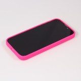 Coque iPhone 15 - Soft Touch - Rose foncé
