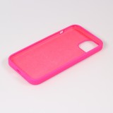Coque iPhone 15 - Soft Touch - Rose foncé