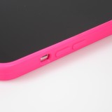 Coque iPhone 15 - Soft Touch - Rose foncé