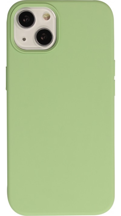 Coque iPhone 15 - Soft Touch - Vert clair