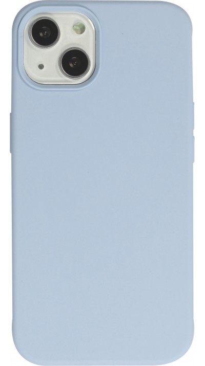Coque iPhone 15 - Soft Touch - Bleu clair