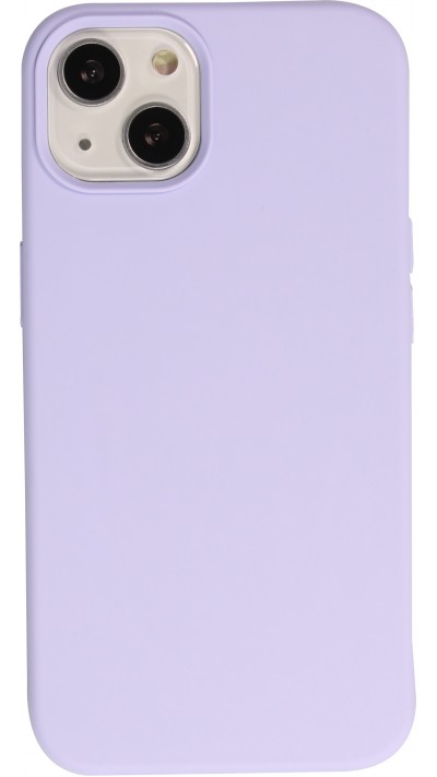 Coque iPhone 15 Plus - Silicone Mat - Violet clair