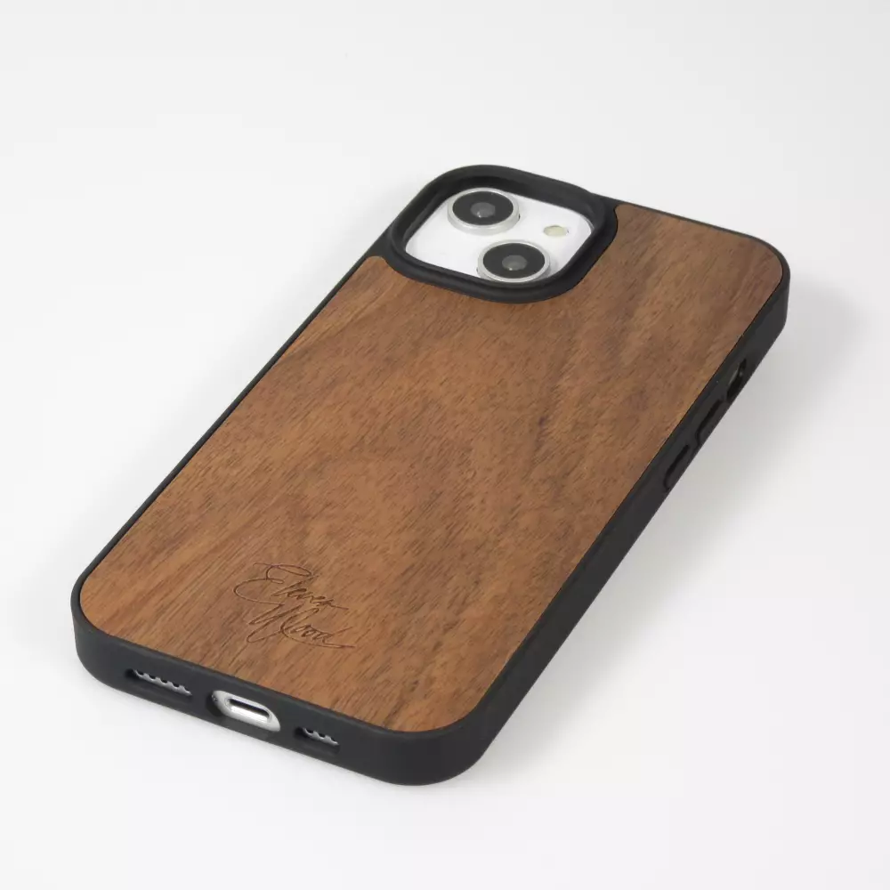 Coque iPhone 14 Plus - Eleven Wood - Walnut