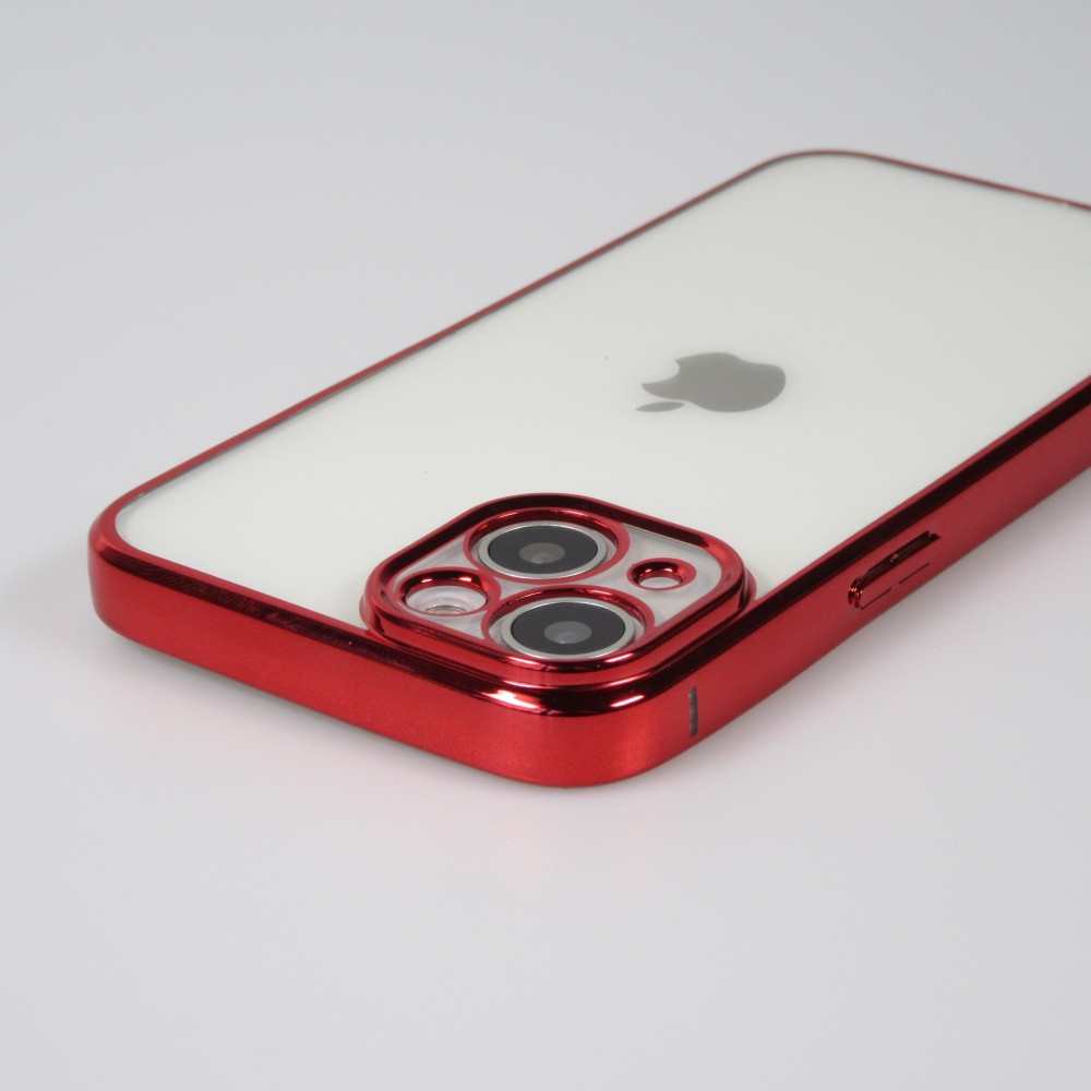 Coque iPhone 14 Plus - Electroplate - Rouge