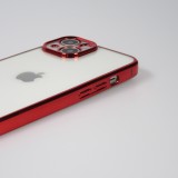 Coque iPhone 14 Plus - Electroplate - Rouge