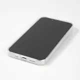 iPhone 14 Pro Max Case Hülle - Silikon Gel glitzernder Schmetterling - Blau