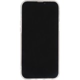 Coque iPhone 16 Pro Max - Gel silicone rigide avec MagSafe fleurs de printemps - Transparent