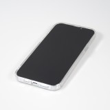 Coque iPhone 16 Pro Max - Gel silicone rigide avec MagSafe fleurs de printemps - Transparent
