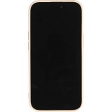 Coque iPhone 14 Pro Max - Gel silicone souple - Relaxed Cat - Beige