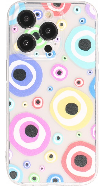 Coque iPhone 13 Pro Max - Gel silicone transparent motifs artistiques no. 1