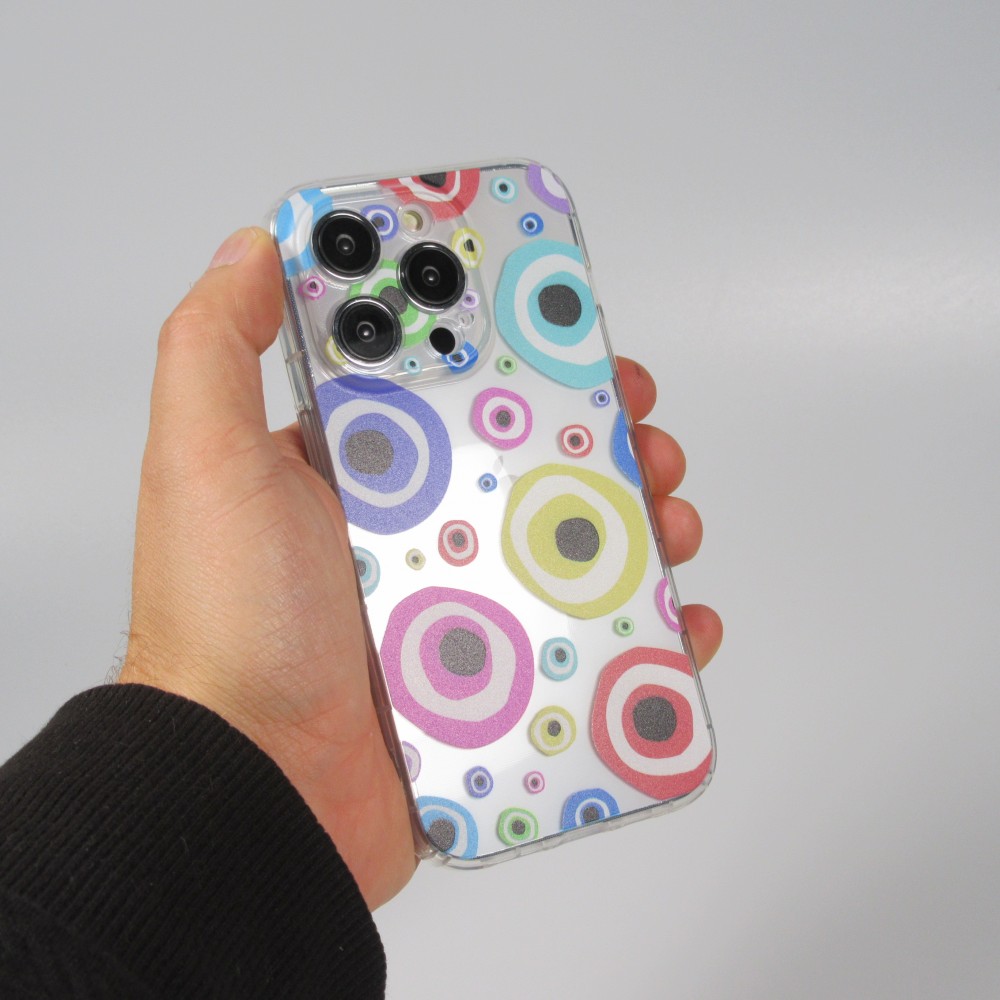 Coque iPhone 13 Pro Max - Gel silicone transparent motifs artistiques no. 1