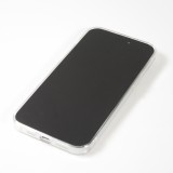 Coque iPhone 15 Pro Max - Gel transparent silicone dogs 4 season - Transparent