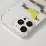 Coque iPhone 15 Pro Max - Gel transparent silicone dogs 4 season - Transparent