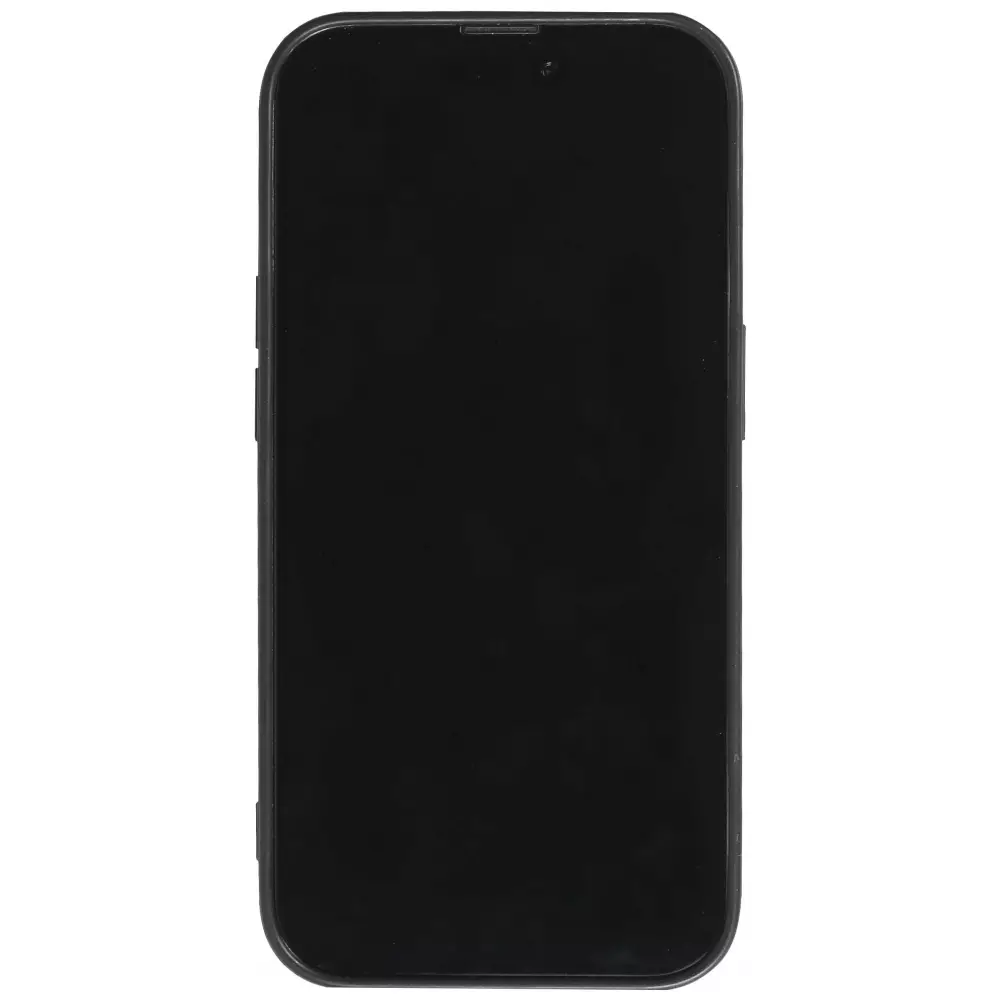 iPhone 13 Pro Max Case Hülle - Glass Marmor mit Silikonrand - Hellblau