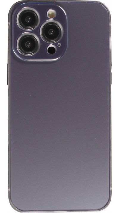 Coque iPhone 14 Pro - Housse de protection invisible aux couleurs de l'iPhone - Deep Purple