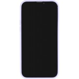 Coque iPhone 13 Pro Max - Jelly cover glass semi-transparente MagSafe - Light purple