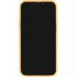 iPhone 13 Pro Max Case Hülle - Jelly cover glass semi-durchsichtig MagSafe - Orange