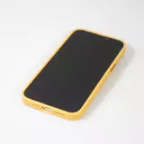 iPhone 13 Pro Max Case Hülle - Jelly cover glass semi-durchsichtig MagSafe - Orange