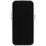 iPhone 14 Pro Case Hülle - Watercolor MagSafe semi-transparent - Blau