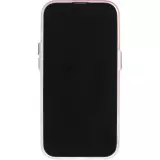 iPhone 14 Pro Case Hülle - Watercolor MagSafe semi-transparent - Orange