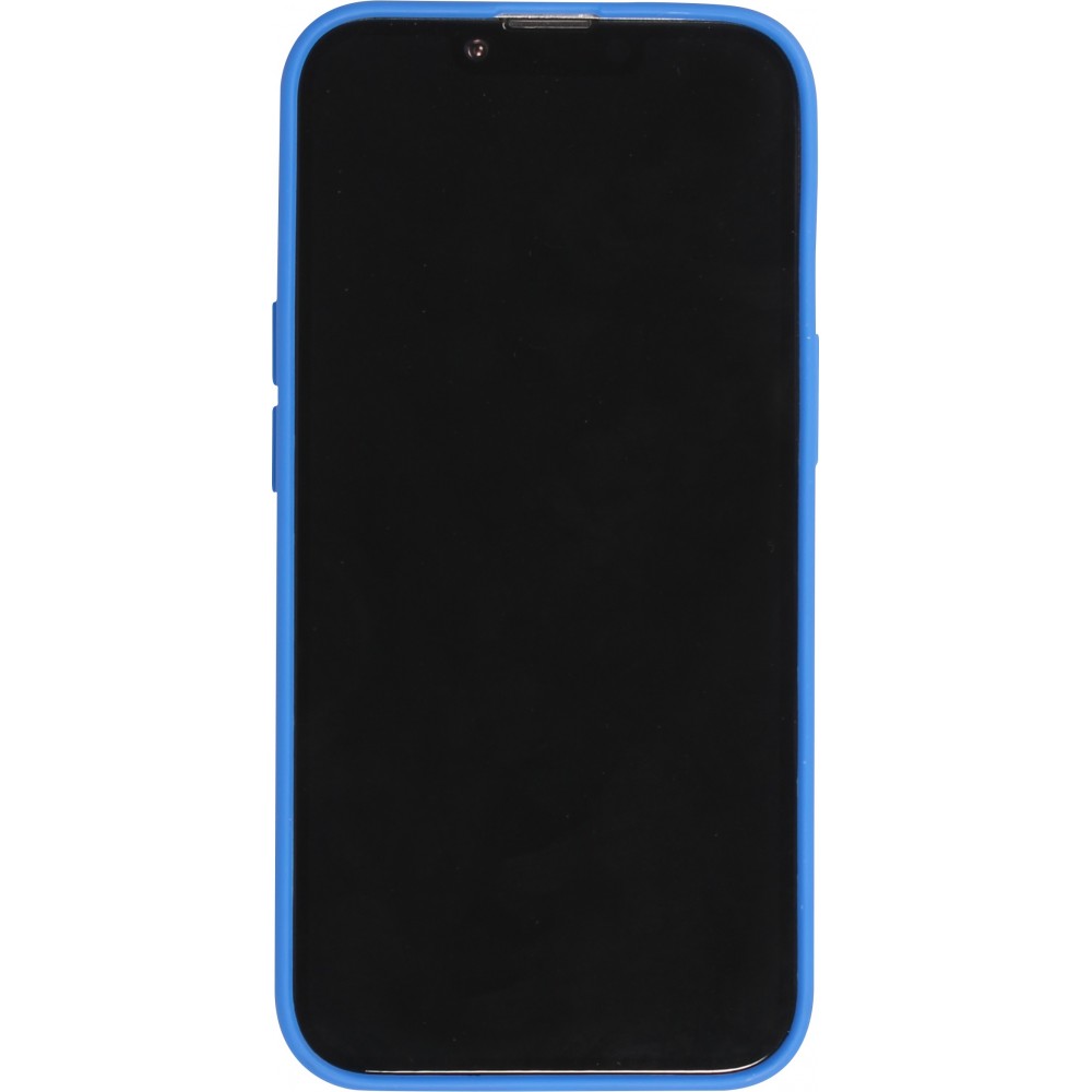 Coque iPhone 14 Pro - Silicone 3D coussins cover - Bleu