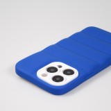 Coque iPhone 14 Pro - Silicone 3D coussins cover - Bleu