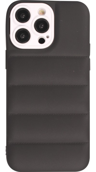 Coque iPhone 14 Pro - Silicone 3D coussins cover - Noir