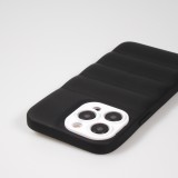 Coque iPhone 14 Pro Max - Silicone 3D coussins cover - Noir