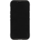 Coque iPhone 14 Pro Max - Silicone renforcé avec double couche de protection - Noir