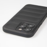 Coque iPhone 14 Pro Max - Silicone renforcé avec double couche de protection - Noir