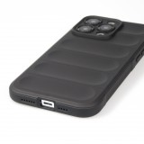 Coque iPhone 14 Pro Max - Silicone renforcé avec double couche de protection - Noir