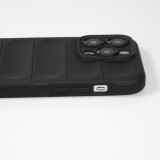 Coque iPhone 14 Pro Max - Silicone renforcé avec double couche de protection - Noir