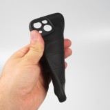 Coque iPhone 14 Pro Max - Silicone renforcé avec double couche de protection - Noir