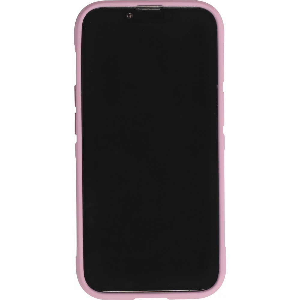 Coque iPhone 14 Pro Max - Silicone renforcé avec double couche de protection - Violet