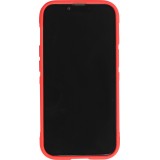 Coque iPhone 14 Pro Max - Silicone renforcé avec double couche de protection - Rouge