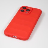 Coque iPhone 14 Pro Max - Silicone renforcé avec double couche de protection - Rouge