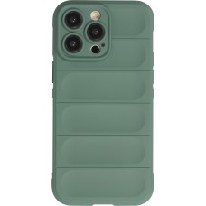 iPhone 14 Pro Case Hülle - Robustes Silikon mit Doppelter Schutzschicht - Grün