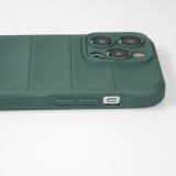 iPhone 14 Pro Case Hülle - Robustes Silikon mit Doppelter Schutzschicht - Grün