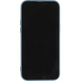 iPhone 14 Pro Max Case Hülle - Soft Touch mit Ring - Blau